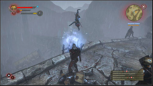 Run up the walls (M15, 24), where you will have to fight off the enemies for quite some time - Vergen Besieged | Iorweth - Main missions - The Witcher 2 Assassins of Kings Guide
