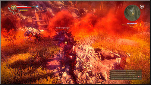 Your first mission will be to defeat the standard bearer and the soldiers beside him and obtain the Kaedweni banner (M14, 3) - The Eternal Battle | Iorweth - Main missions - The Witcher 2 Assassins of Kings Guide