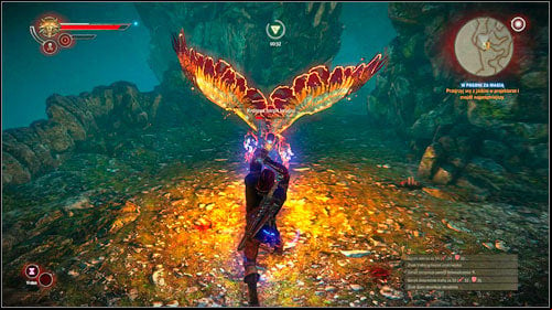 Once you collect all four of them, approach the projector (M16, 3) and a cutscene will start during which one of the Harpies places a crystal in the projector - Hunting Magic - Main missions - The Witcher 2 Assassins of Kings Guide