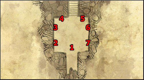 A small puzzle in which you have to light all the braziers - From a Bygone Era | Recurring missions - Recurring missions - The Witcher 2 Assassins of Kings Guide