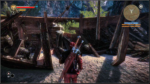 In accordance with the notes obtained during Act 1, you will find the second ship wreck in Pontar Valley - Mystic River | Recurring missions - Recurring missions - The Witcher 2 Assassins of Kings Guide