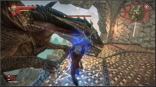 The dragon will appear soon afterwards - Enter the Dragon | Common main missions - Main missions - Common - The Witcher 2 Assassins of Kings Guide