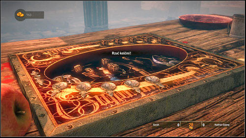 Your next enemy will be Hadrian the Black - he can be found sitting by the table right beside - Poker Face: Loc Muinne | Common side missions - Side missions - Common - The Witcher 2 Assassins of Kings Guide
