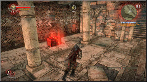 During The Gargoyle Contract you will find an Ancient manuscript in one of the chests, which will automatically activate this mission - An Encrypted Manuscript | Common side missions - Side missions - Common - The Witcher 2 Assassins of Kings Guide