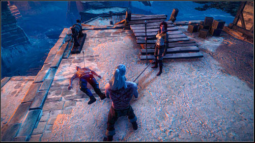 If you confirm the magic properties of the amulet, Newboy will be sent to the siege without any armour - Meliteles Heart | Prologue side missions - Side missions - The Witcher 2 Assassins of Kings Guide