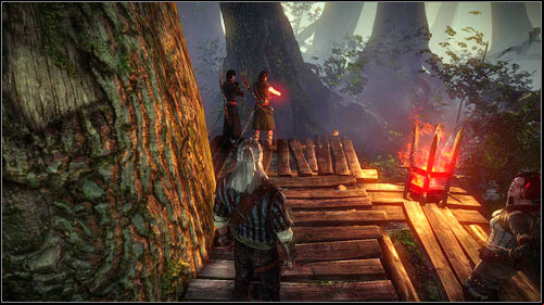 Right after going through the city gate you will bump into Triss, who will try to dissuade you from fighting the Kayran - The Kayran (steps 1-4) - Main missions - The Witcher 2 Assassins of Kings Guide
