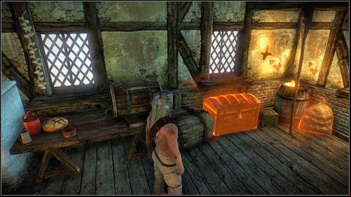 Ves is waiting for you at the Blue Stripes headquarters (M7, 29) - Hung Over - Side missions - The Witcher 2 Assassins of Kings Guide