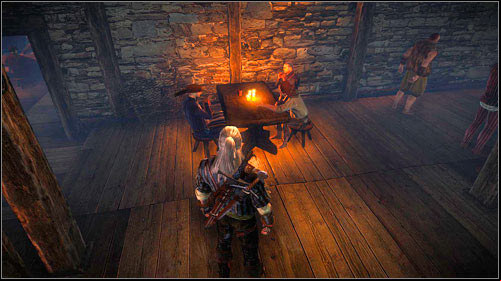 If you want, you can try you can your, you can try your luck at dice poker - Poker Face: Flotsam - Side missions - The Witcher 2 Assassins of Kings Guide