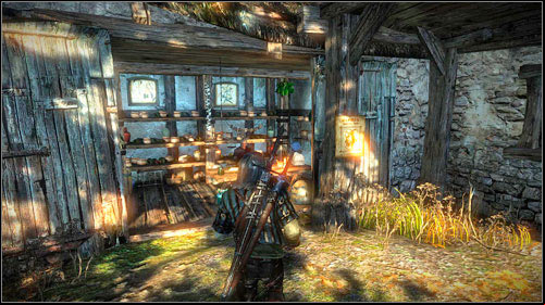 Pay Vilmos a visit (M7, 13) and ask him if he doesnt happen to sell drugs - Little Shop of Dreams - Side missions - The Witcher 2 Assassins of Kings Guide