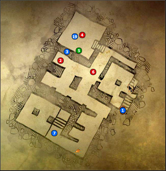 1 - M9 Cave #1; M10 Ruined hospital - Maps - The Witcher 2 Assassins of Kings Guide