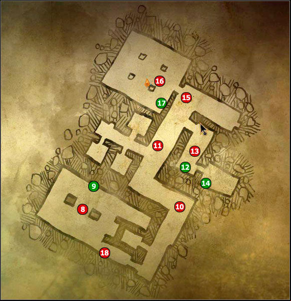 8 - M9 Cave #1; M10 Ruined hospital - Maps - The Witcher 2 Assassins of Kings Guide