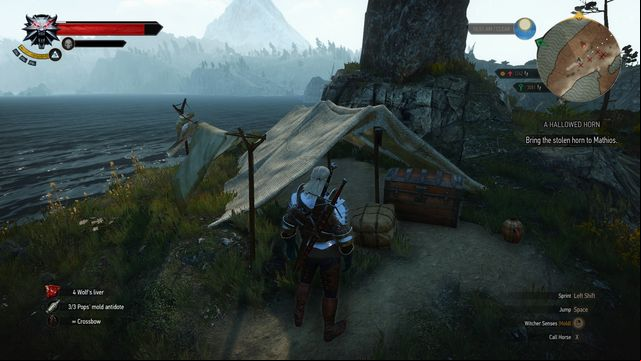 Take all items from the chest. - The Witcher 3 Wild Hunt: Side quests in Kaer Muire - list, walkthrough - Kaer Muire - The Witcher 3 Wild Hunt Guide