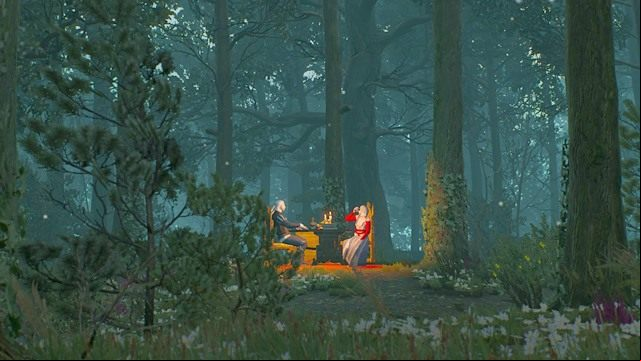 Geralt and Keira together start searching for a masked wizard with whom Ciri planned to meet - this happens during Wandering in the Dark - The Witcher 3 Wild Hunt: Keira Metz - who is she, romance, quests - Romances and love scenes - The Witcher 3 Wild Hunt Guide