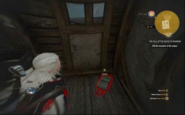 Dolores journal in one of the buildings - The Witcher 3 Wild Hunt: Side quests, Crookbag Bog - walkthrough - Crookback Bog - The Witcher 3 Wild Hunt Guide