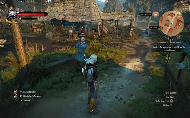 Lindenvale Ealdorman - The Witcher 3 Wild Hunt: Side quests, Crookbag Bog - walkthrough - Crookback Bog - The Witcher 3 Wild Hunt Guide