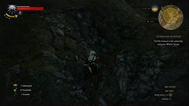 You can obtain a pretty good sword by defeating some rather weak enemies. - The Witcher 3 Wild Hunt: Treasure hunt, Fyke Isle - walkthrough - Fyke Isle - The Witcher 3 Wild Hunt Guide