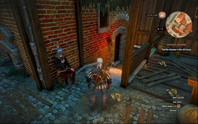 The inn owner who hires the oneiromancer - The Witcher 3 Wild Hunt: Novigrad Dreaming - walkthrough - Free City of Novigrad - The Witcher 3 Wild Hunt Guide