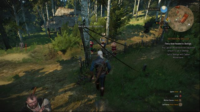 The midgets offer you a reward - The Witcher 3 Wild Hunt: A Poet Under Pressure - walkthrough - Free City of Novigrad - The Witcher 3 Wild Hunt Guide
