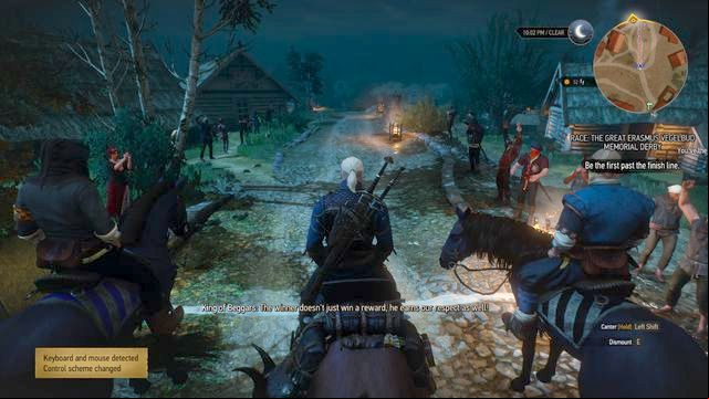Second part of the race contains of illegal races on the Farcorners - The Witcher 3 Wild Hunt: Side quests, Vegelbud Residence - list, walkthrough - Vegelbud Residence - The Witcher 3 Wild Hunt Guide