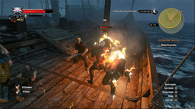 You must fight pirates only during your first travel to Skellige - The Witcher 3 Wild Hunt: How to reach Skellige islands? - Frequently Asked Questions (FAQ) - The Witcher 3 Wild Hunt Guide