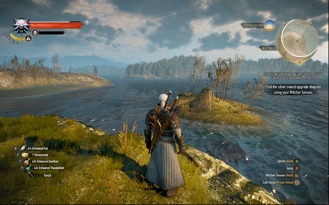 Island with the treasure. - The Witcher 3 Wild Hunt: Mastercrafted Bear School Gear - Bear School Gear - The Witcher 3 Wild Hunt Guide