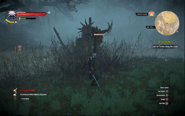 Defeat the fiend to examine the body - The Witcher 3 Wild Hunt: The Isle of Mists - walkthrough - Kaer Morhen - The Witcher 3 Wild Hunt Guide