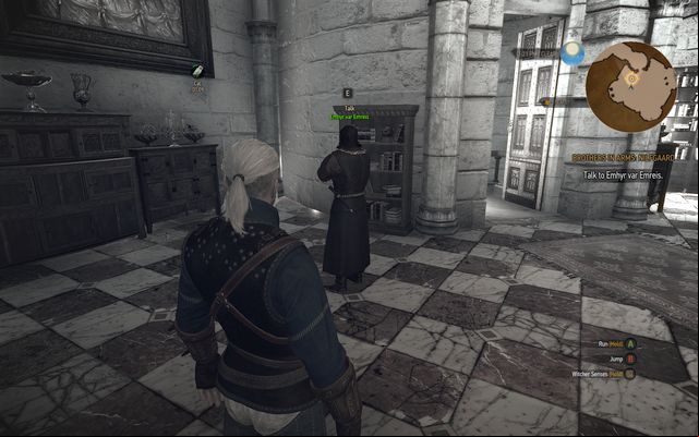 Emhyr var Emreis - The Witcher 3 Wild Hunt: The Isle of Mists - walkthrough - Kaer Morhen - The Witcher 3 Wild Hunt Guide