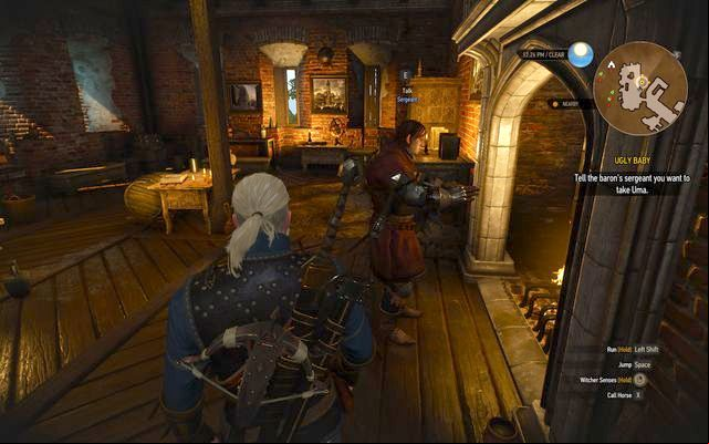Meet with the current ruler of Velen - The Witcher 3 Wild Hunt: Ugly Baby - walkthrough - Kaer Morhen - The Witcher 3 Wild Hunt Guide