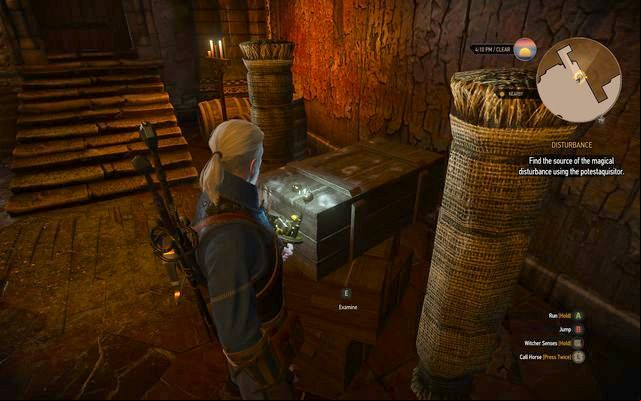 Weird chests that cause disturbance - The Witcher 3 Wild Hunt: Ugly Baby - walkthrough - Kaer Morhen - The Witcher 3 Wild Hunt Guide