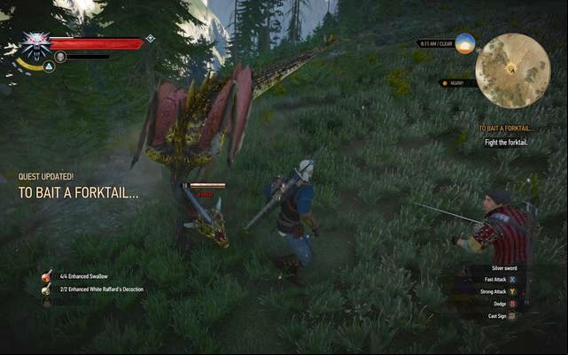 Forktail - The Witcher 3 Wild Hunt: Ugly Baby - walkthrough - Kaer Morhen - The Witcher 3 Wild Hunt Guide