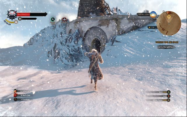 Walk through the entrance under the lighthouse, from the citys side - The Witcher 3 Wild Hunt: Final Preparations - walkthrough - Epilogue - The Witcher 3 Wild Hunt Guide
