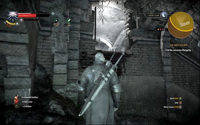 At this point the previously mentioned jumping bug might occur - sometimes Geralt refuses to simply climb up - The Witcher 3 Wild Hunt: Final Preparations - walkthrough - Epilogue - The Witcher 3 Wild Hunt Guide