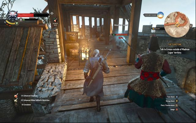 Together with Mousesack, fight yourself an escape road - The Witcher 3 Wild Hunt: Battle Preparations - walkthrough - Epilogue - The Witcher 3 Wild Hunt Guide