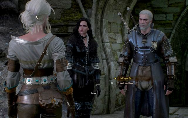 Decide whether you will go with the girl to Skjalls grave - The Witcher 3 Wild Hunt: Battle Preparations - walkthrough - Epilogue - The Witcher 3 Wild Hunt Guide
