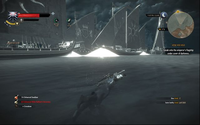 Reach emperors ship - The Witcher 3 Wild Hunt: Battle Preparations - walkthrough - Epilogue - The Witcher 3 Wild Hunt Guide