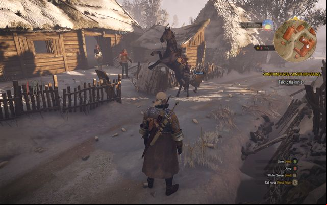 A nervous horse - The Witcher 3 Wild Hunt: Something Ends, Something Begins - walkthrough - Epilogue - The Witcher 3 Wild Hunt Guide