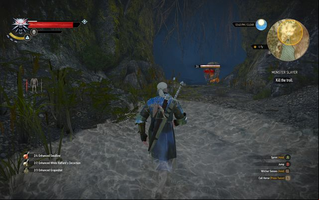 Troll in his cave - The Witcher 3 Wild Hunt: Side quests in Kaer Morhen, Epilogue - walkthrough - Epilogue - The Witcher 3 Wild Hunt Guide