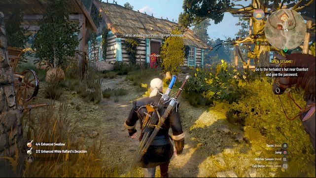 Herbalist near Oxenfurt - Open Sesame! - part I - Main quests - The Witcher 3 Wild Hunt Guide