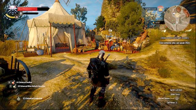Ofieri merchant - Races: Swift as a Western Wind - Side quests - The Witcher 3 Wild Hunt Guide