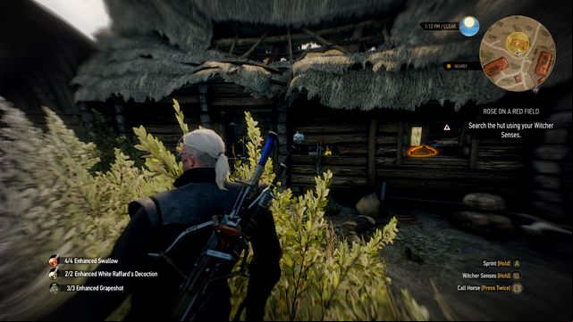 Examine the house to which the smell will lead you - Rose on a Red Field - Side quests - The Witcher 3 Wild Hunt Guide
