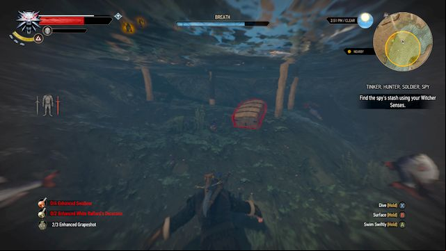 The treasure hidden under the pier - Tinker, Hunter, Soldier, Spy - Treasure hunts - The Witcher 3 Wild Hunt Guide