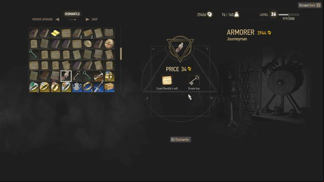 If during the Open Sesame - A Dark Legacy - Treasure hunts - The Witcher 3 Wild Hunt Guide