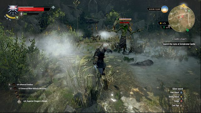 Ancient Leshen - A Dark Legacy - Treasure hunts - The Witcher 3 Wild Hunt Guide