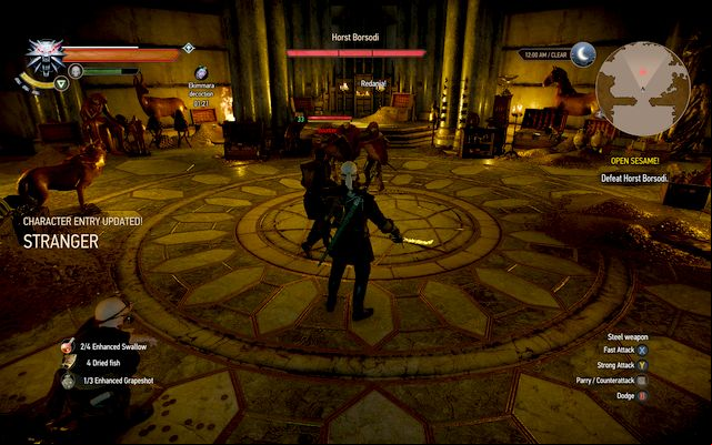 Attack only the main target - one of the brothers - Open Sesame! - part II - Main quests - The Witcher 3 Wild Hunt Guide