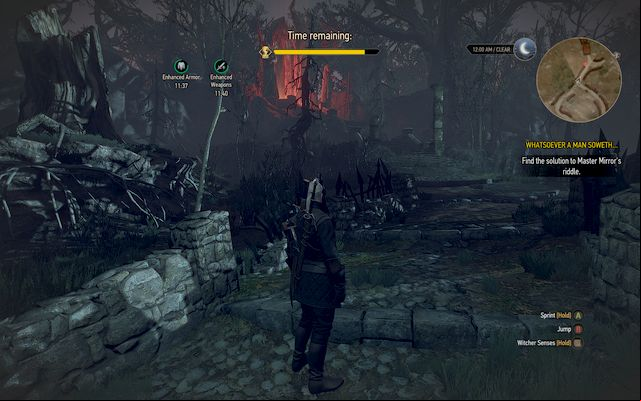 The red light on the west - there you will find the sword... - Whatsoever a Man Soweth... - Main quests - The Witcher 3 Wild Hunt Guide