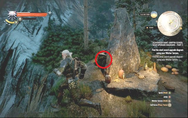 Chest behind an altar - The Witcher 3 Wild Hunt: Superior Griffin School Gear - Griffin School Gear - The Witcher 3 Wild Hunt Guide