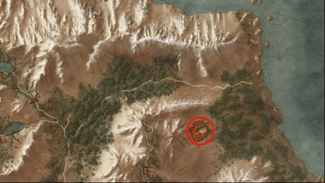 In order to get the schematic for the silver sword, go to the castle ruins to the north-east from Kaer Gelen, in the Kaer Trolde area - The Witcher 3 Wild Hunt: Enhanced Bear School Gear - Bear School Gear - The Witcher 3 Wild Hunt Guide