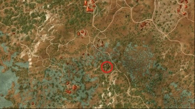 Go to Crookback Bog and proceed to the Ruined Tower - The Witcher 3 Wild Hunt: Superior Bear School Gear - Bear School Gear - The Witcher 3 Wild Hunt Guide