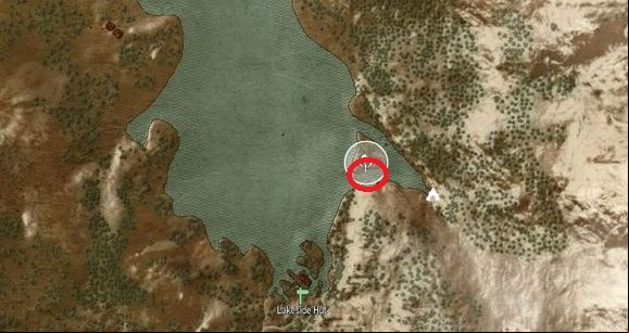 To the north-east from the Lakeside Hut a small island is located - The Witcher 3 Wild Hunt: Enhanced Wolf School Gear - Wolf School Gear (DLC) - The Witcher 3 Wild Hunt Guide