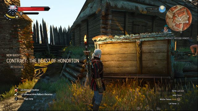 The note on the board in the Perch - The Witcher 3 Wild Hunt: Where the Cat and Wolf Play... - walkthrough - Free DLC - The Witcher 3 Wild Hunt Guide